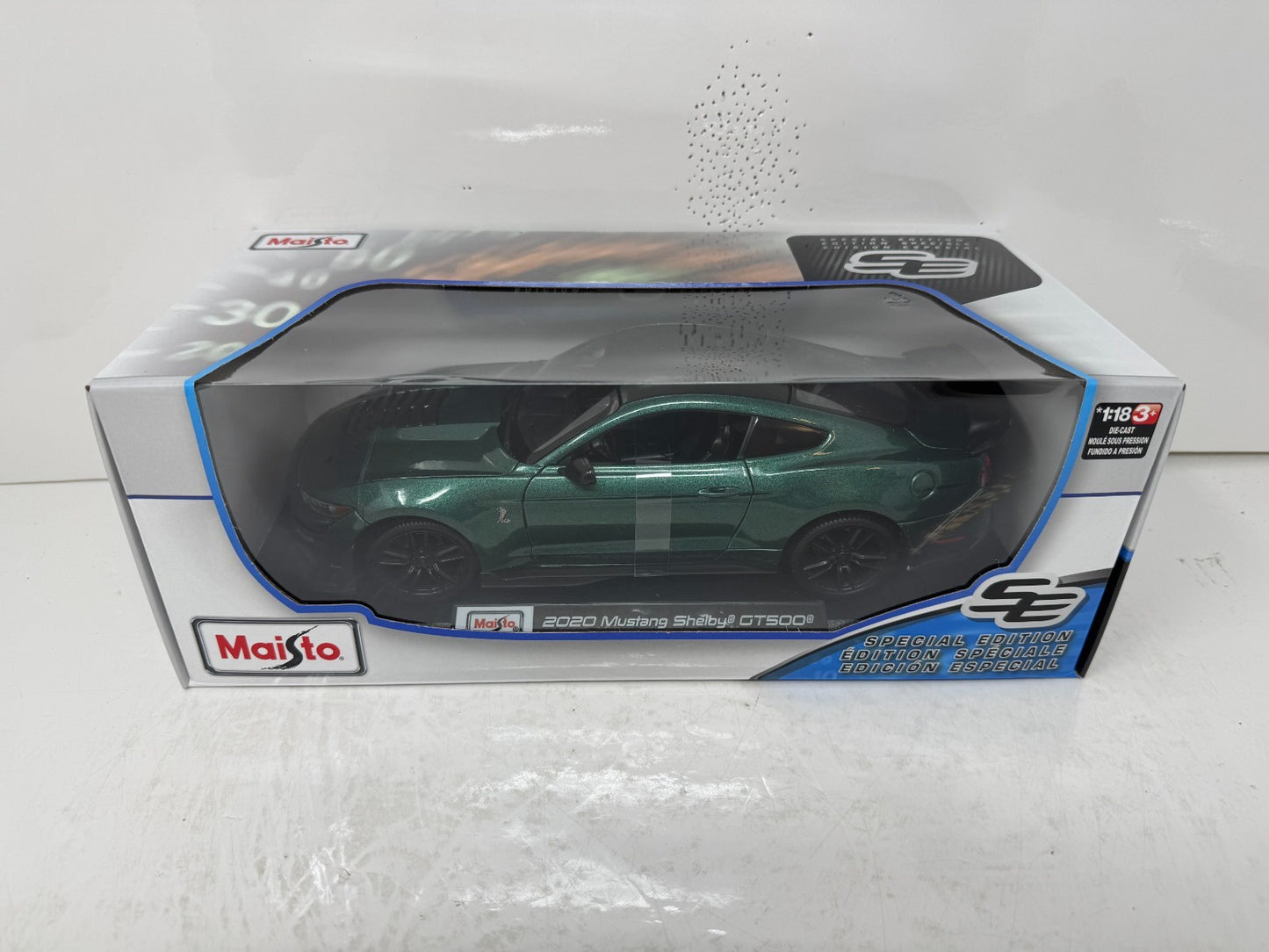 Maisto 2020 Ford Mustang Shelby GT500 1:18 Diecast Special Edition