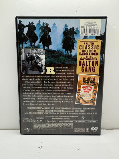 When the Daltons Rode (DVD) Randolph Scott Western