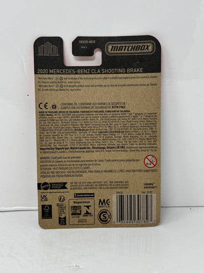 Matchbox Super Chase 2020 Mercedes-Benz CLA 1:64 Diecast