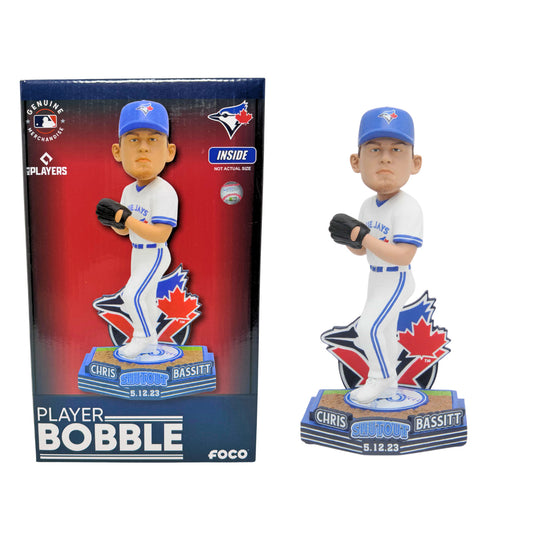 FOCO MLB Toronto Blue Jays Chris Bassitt "Gamebreaker" Bobblehead
