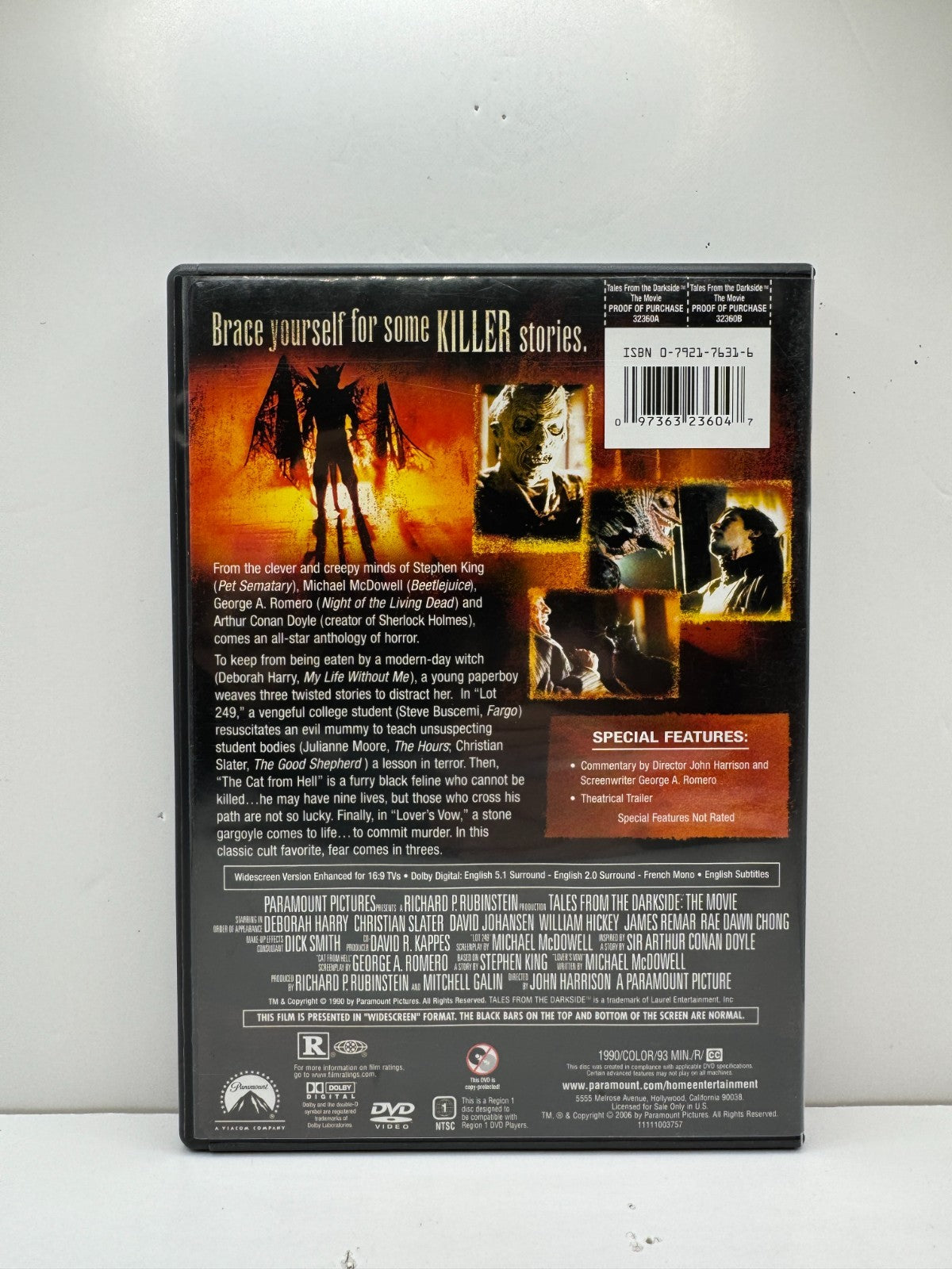 Tales from the Darkside The Movie (DVD) Horror Anthology