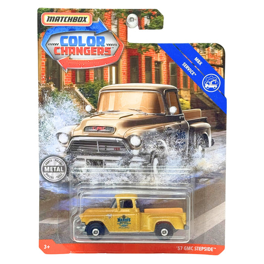 Matchbox Color Changers 1957 GMC Stepside 1:64 Diecast