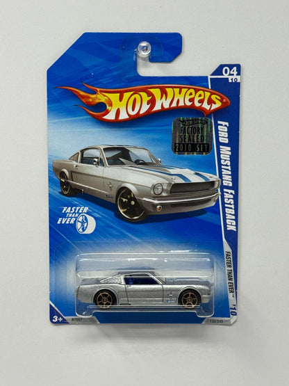 Hot Wheels Faster Than Ever Ford Mustang Fastback 1:64 Diecast Factory Sealed