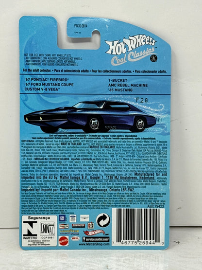 Hot Wheels Cool Classics 1967 Pontiac Firebird Spectrafrost 1:64 Diecast