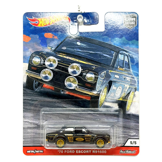 Hot Wheels Premium Door Slammers 1970 Ford Escort RS1600 1:64 Diecast