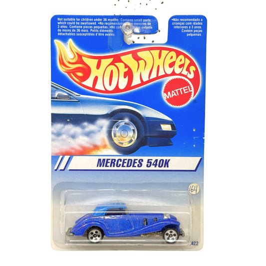 Hot Wheels Mercedes 540K 1:64 Diecast Blue