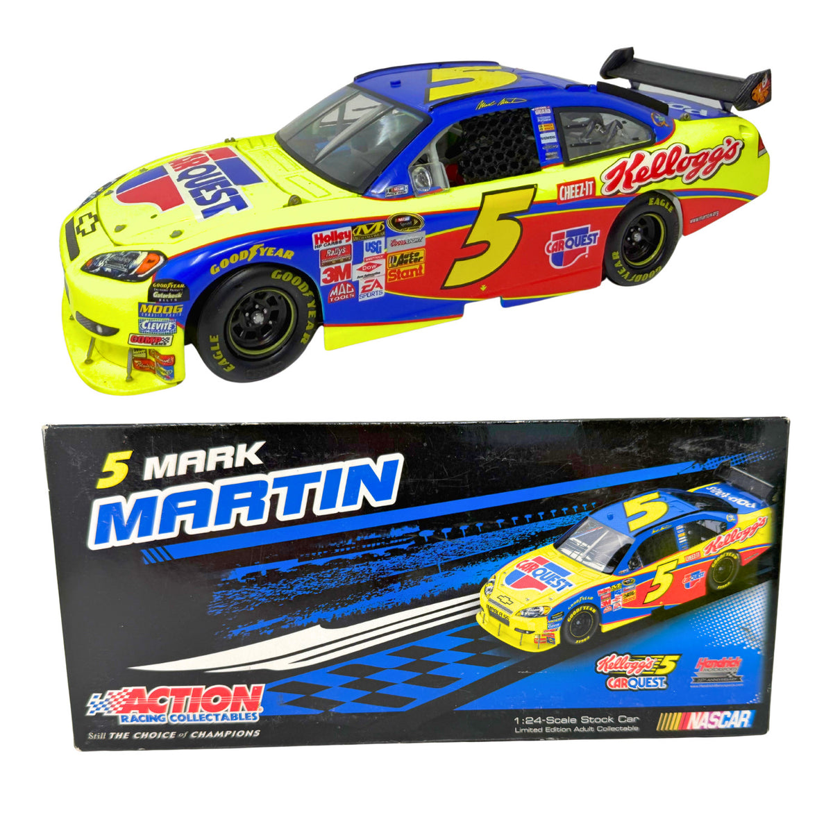 Action Nascar Mark Martin #5 Carquest 2009 Chevrolet Impala SS 1:24 Diecast