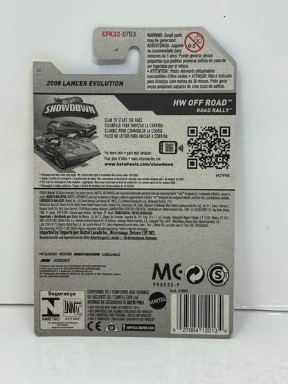 Hot Wheels Off-Road 2008 Mitsubishi Lancer Evolution 1:64 Diecast