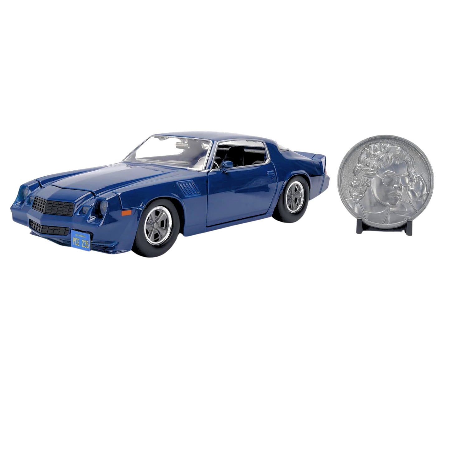 Jada Stranger Things Billy's Chevrolet Camaro Z28 w/ Coin 1:24 Diecast