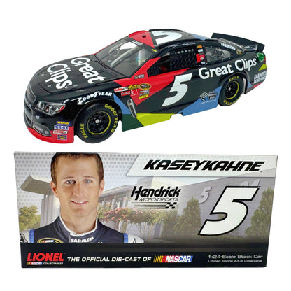 Lionel NASCAR Kasey Kahne #5 Great Clips 2013 Chevrolet SS 1:24 Diecast