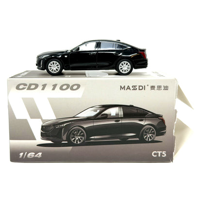 MASDI Cadillac CT5 Black 1:64 Diecast