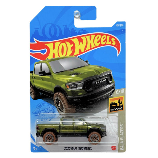 Hot Wheels Baja Blazers 2020 Ram 1500 Rebel 1:64 Diecast V2