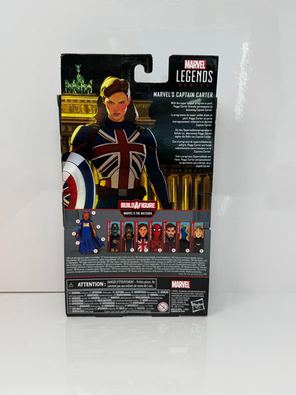 Marvel Legends What If…? Captain Carter Action Figure w/ The Watcher BAF Piece