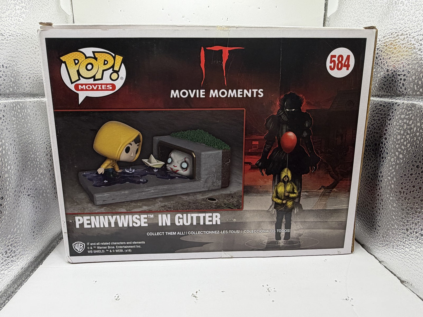Funko Pop! Movies IT Movie Moments #584 Pennywise in Gutter Vinyl Figure