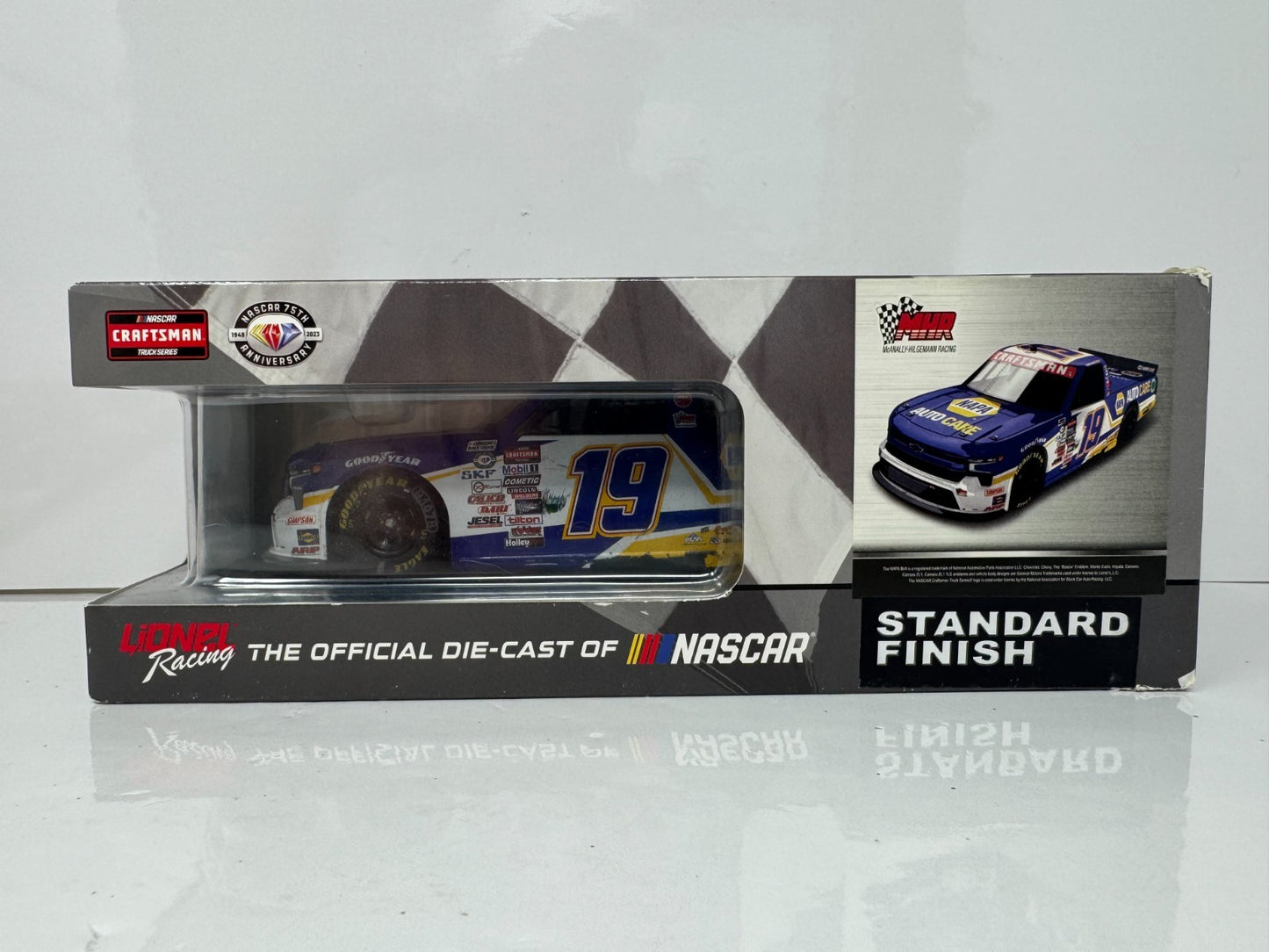 Lionel NASCAR Christian Eckes #19 NAPA Atlanta Win 2023 Silverado 1:24 Diecast