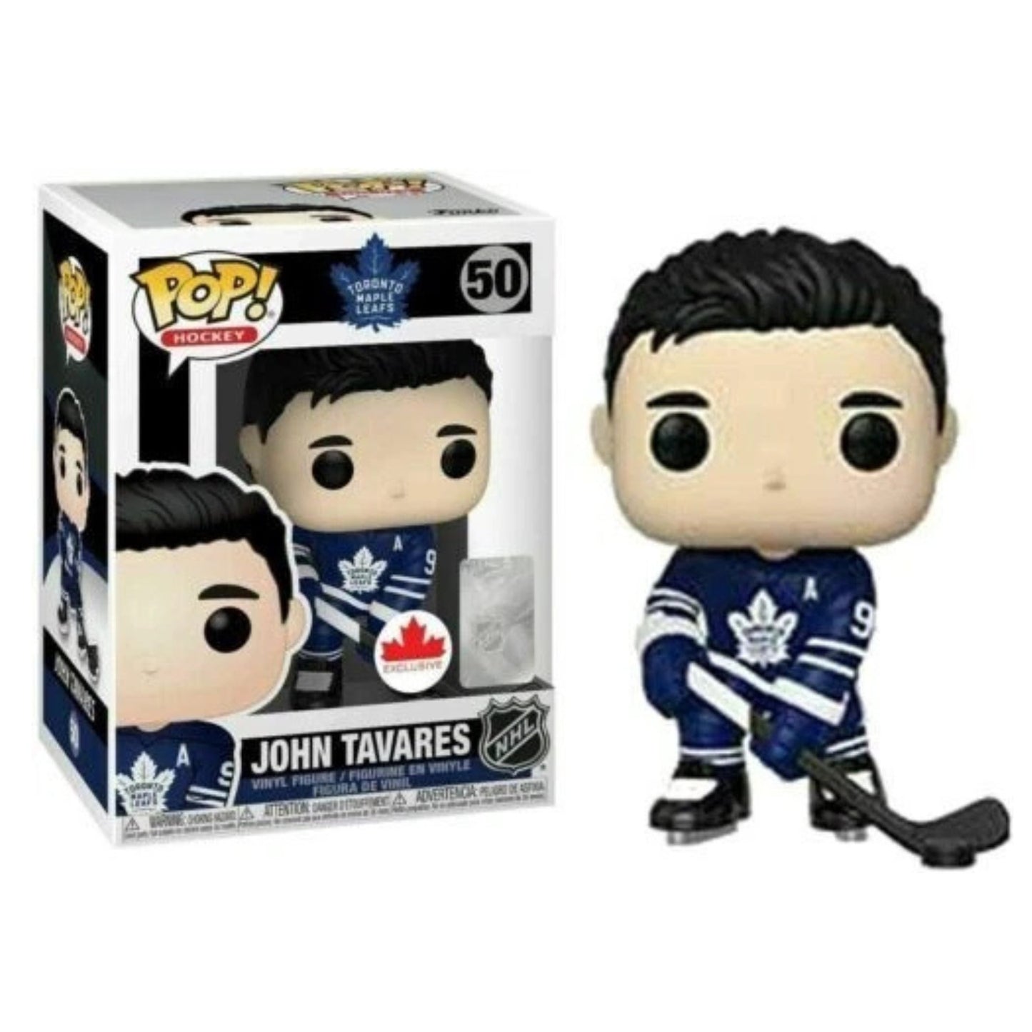 Funko Pop! Hockey John Tavares #50 Toronto Maple Leafs Vinyl Figure