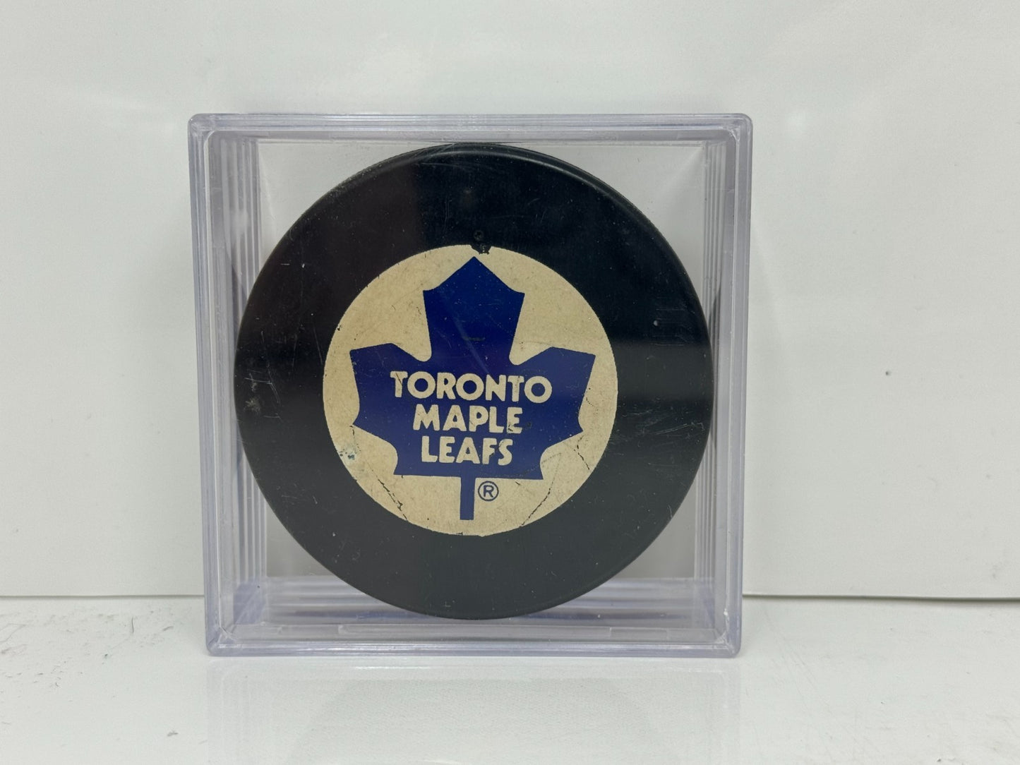 Vintage Toronto Maple Leafs Official NHL Hockey Puck