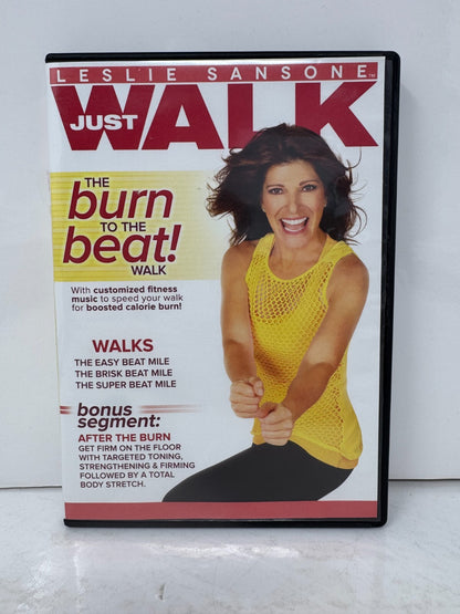 Leslie Sansone: Just Walk - The Burn to the Beat! Walk (DVD) Fitness Good Shape!