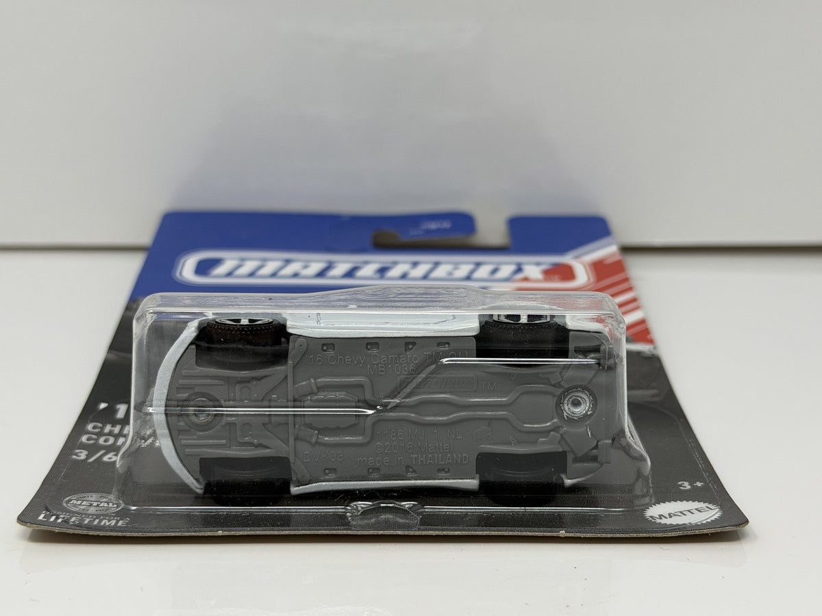 Matchbox 2016 Chevrolet Camaro Convertible 1:64 Diecast White