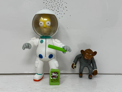 Simpsons World of Springfield Deep Space Homer Figure Playmates