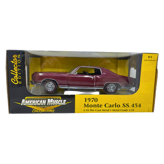 American Muscle 1970 Chevy Monte Carlo SS 454 Ertl 1:18 Diecast