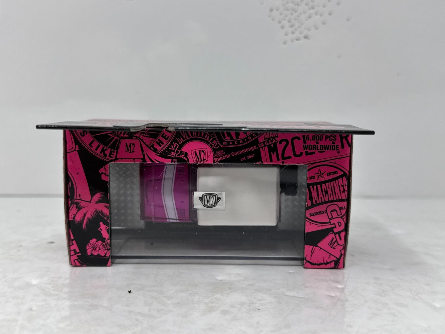 M2 Machines Pink Chrome Series 1976 Ford Bronco 1:64 Diecast