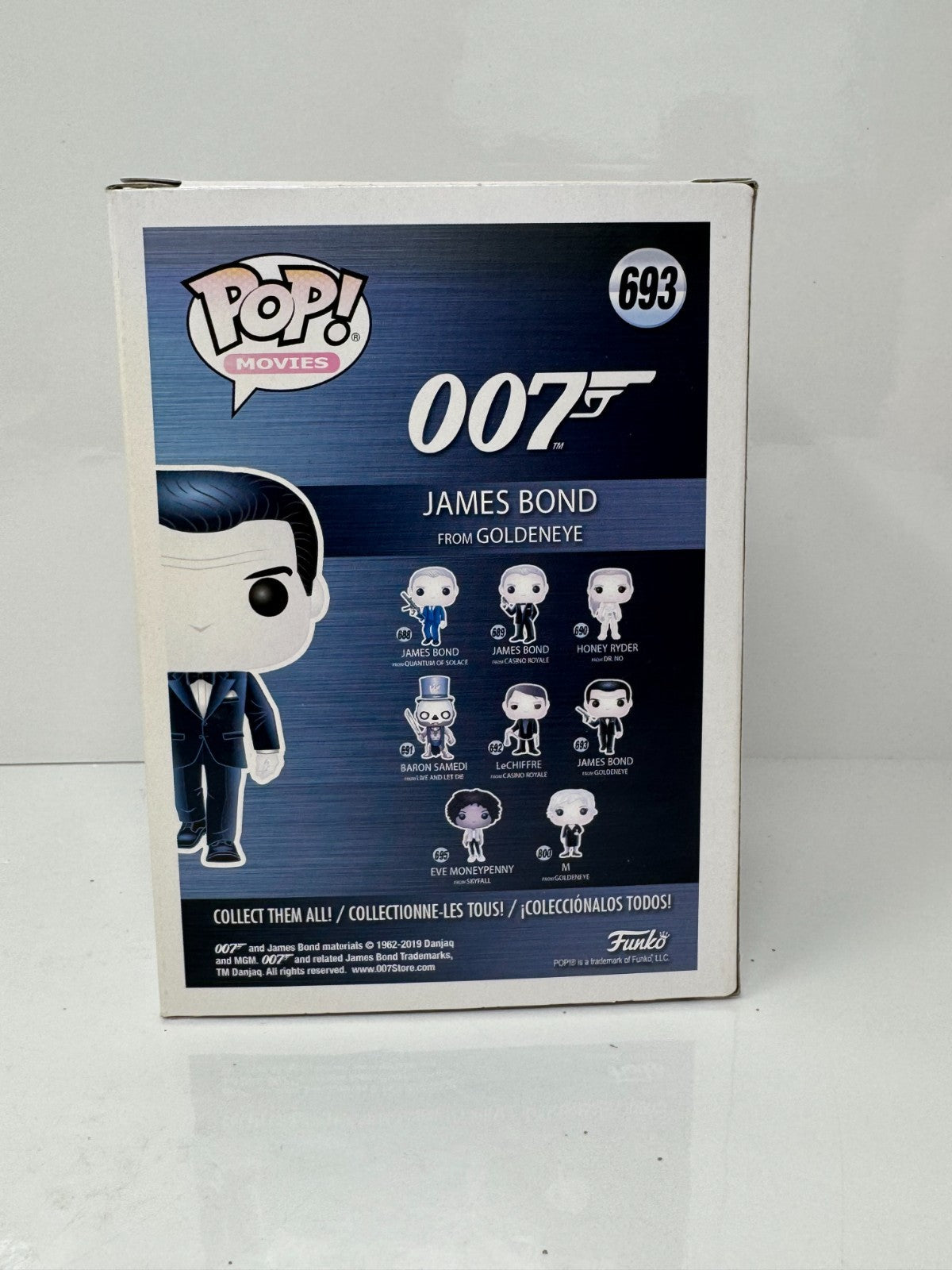 Funko Pop! Movies 007 #693 James Bond from Goldeneye Vinyl Figure