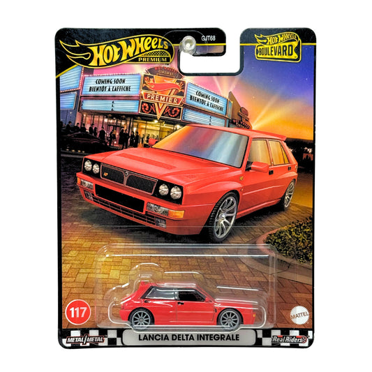 Hot Wheels Premium Boulevard #117 Lancia Delta Integrale 1:64 Diecast