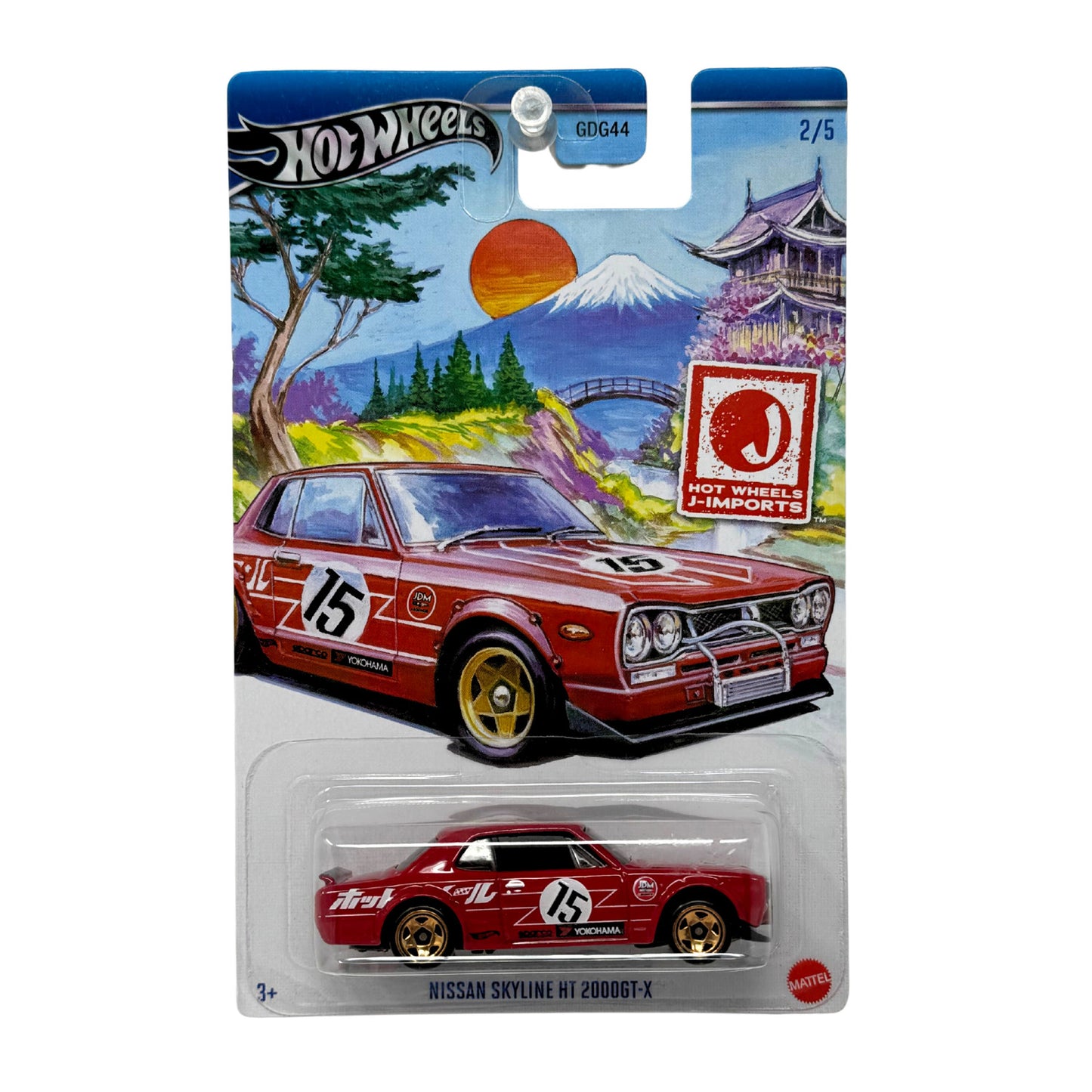 Hot Wheels J-Imports Nissan Skyline HT 2000GT-X 1:64 Diecast