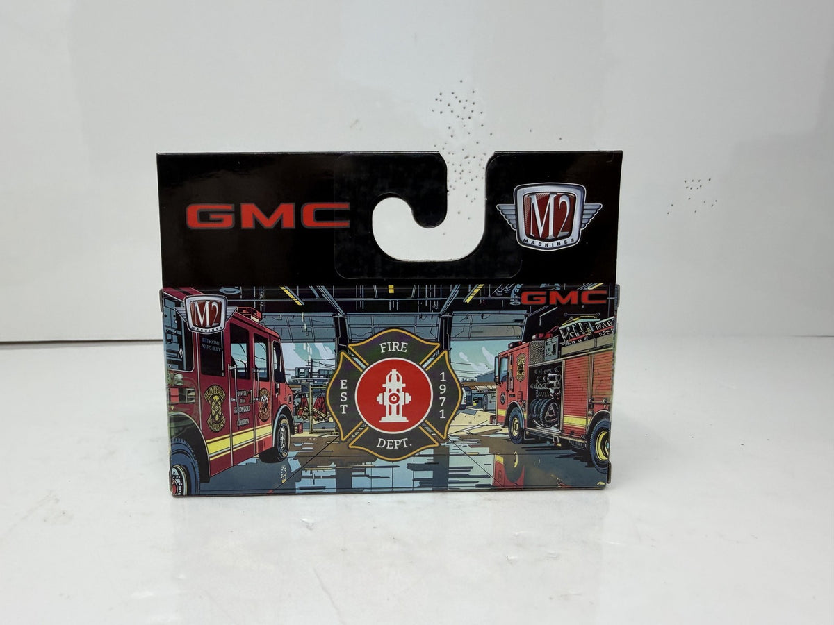 M2 Machines Fire & Rescue 1975 GMC Sierra Grande 15 1:64 Diecast