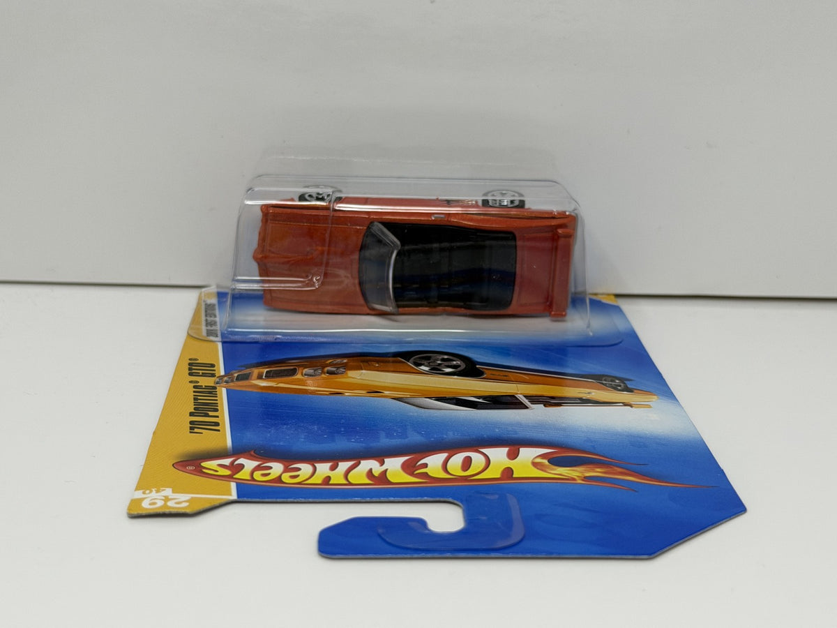 Hot Wheels 2008 First Editions 1970 Pontiac GTO 1:64 Diecast Orange