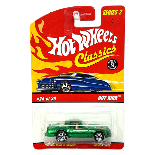 Hot Wheels Classics Series 2 Hot Bird Spectraflame 1:64 Diecast Green