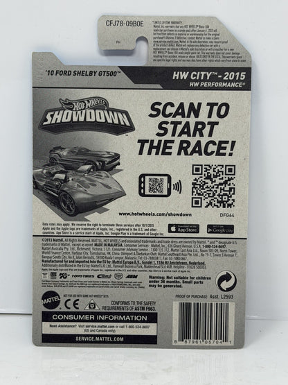 Hot Wheels ZAMAC HW City 2010 Ford Shelby GT500 1:64 Diecast