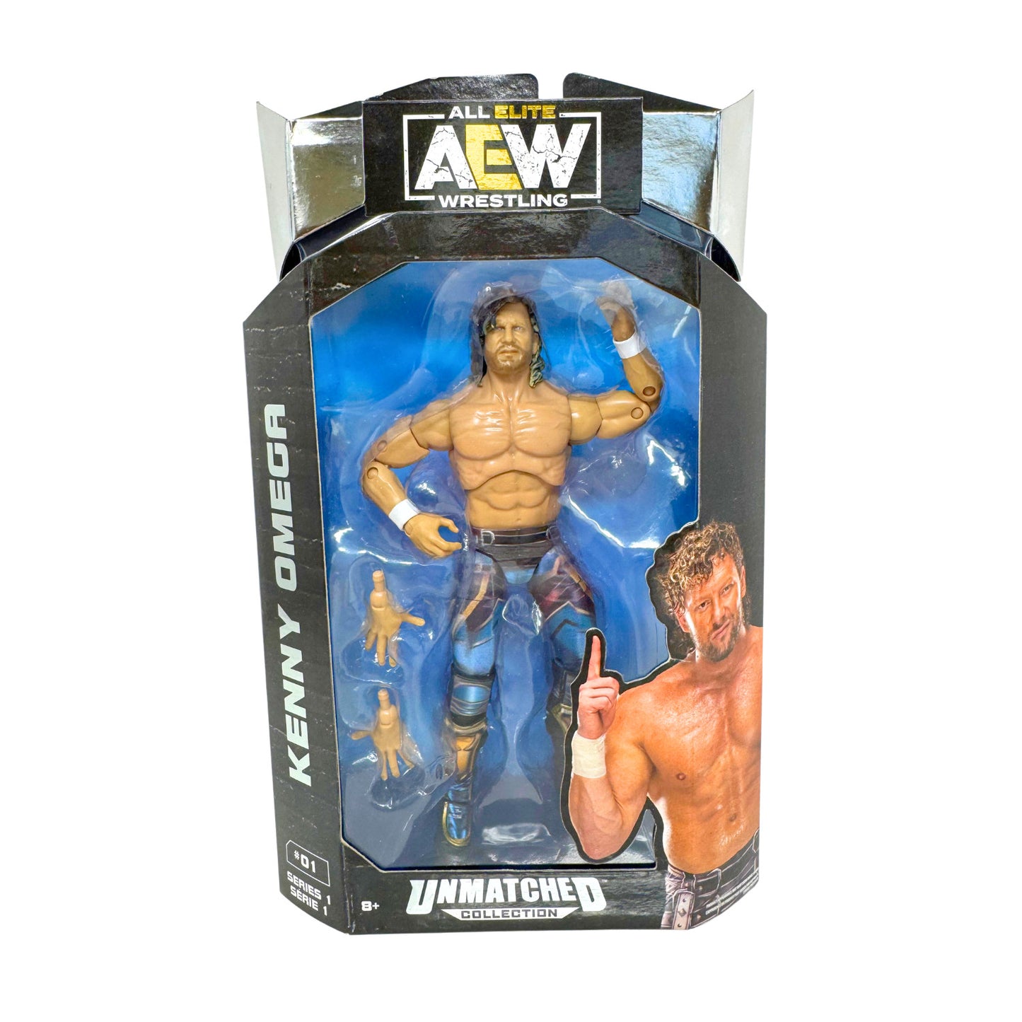 Jazwares AEW Unmatched Series 1 Kenny Omega Action Figure