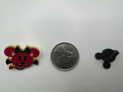 Japan Disney Minnie Mouse Vampire Icon Halloween Trading Pin DC2S2