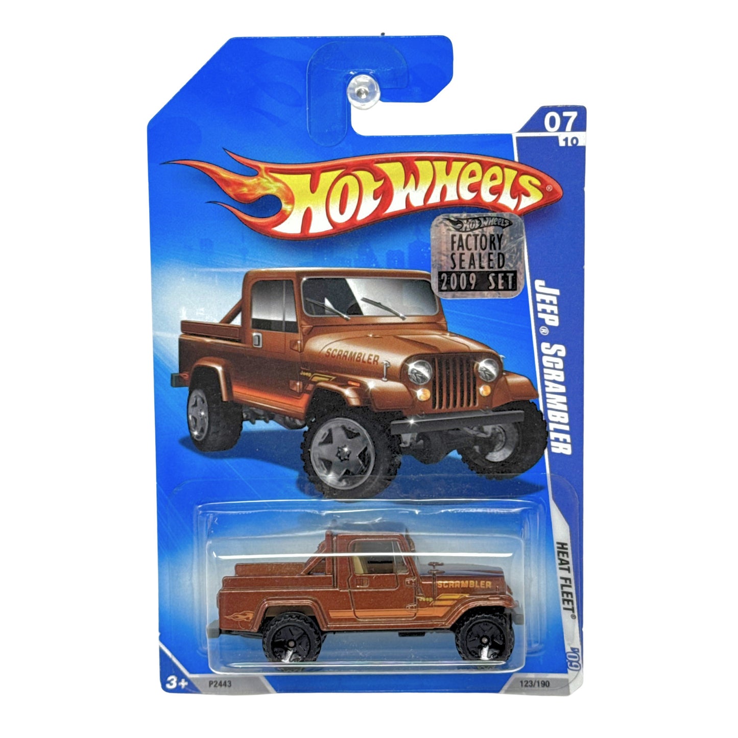 Hot Wheels Heat Fleet Jeep Scrambler 1:64 Diecast Factory Sealed