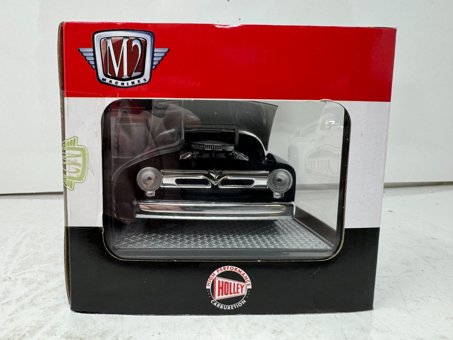 M2 Machines Holley Performance 1956 Ford F-100 1:24 & 1:64 Diecast Piggyback