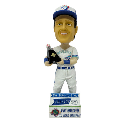 Toronto Blue Jays Pat Borders "1992 World Series MVP" Bobblehead MLB Baseball