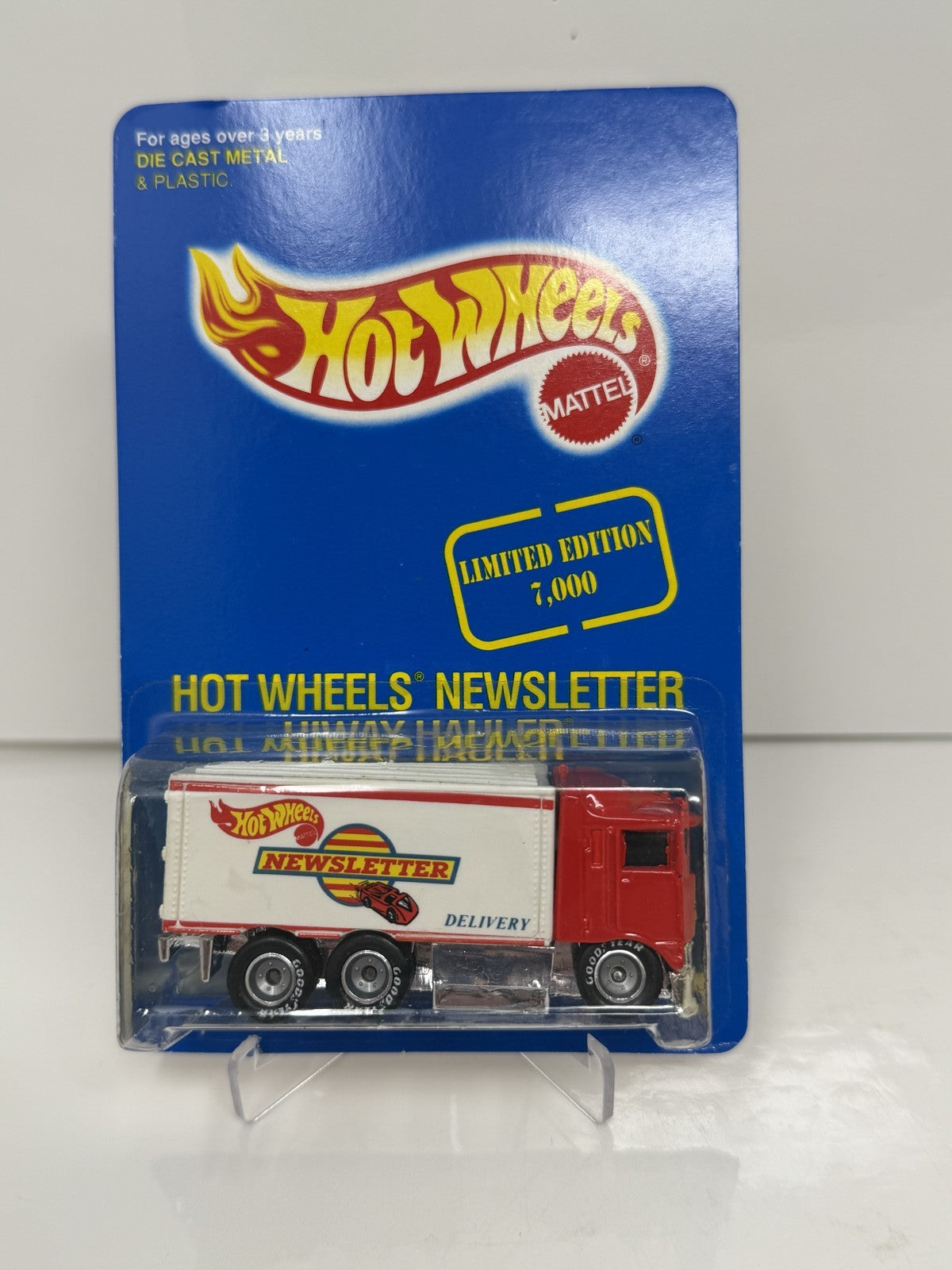 Hot Wheels Newsletter Hiway Hauler Limited Edition 1:64 Diecast