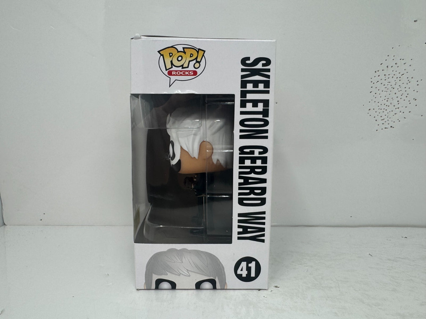 Funko Pop! Rocks MCR Skeleton Gerard Way #41 Hot Topic Exclusive Vinyl Figure
