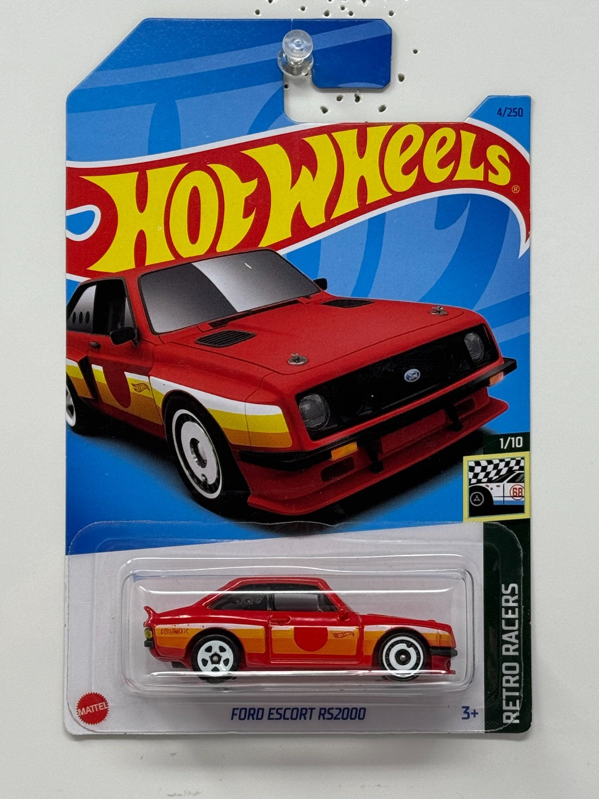 Hot Wheels Retro Racers Ford Escort RS2000 1:64 Diecast