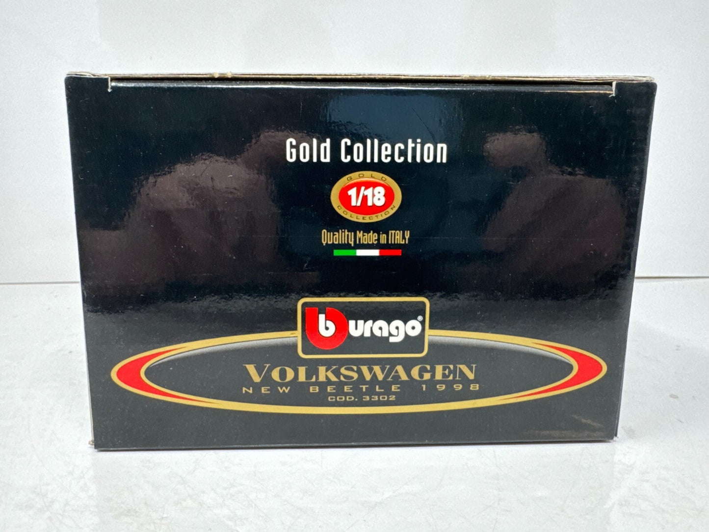 Bburago 1998 Volkswagen New Beetle Gold Collection 1:18 Diecast