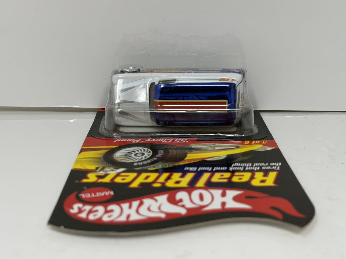 Hot Wheels Real Riders Series 6 1955 Chevy Panel 1:64 Diecast
