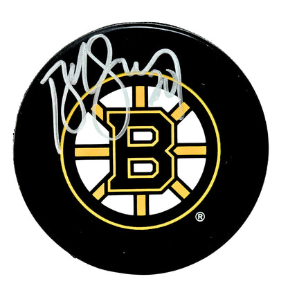 Bob Sweeney Boston Bruins Signed NHL Autograph Puck Silver Auto