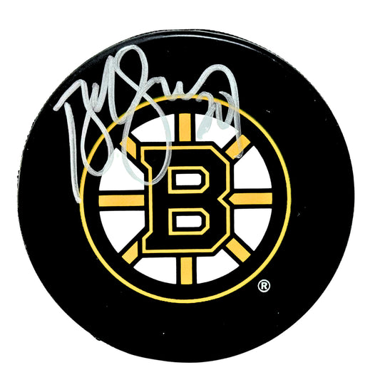 Bob Sweeney Boston Bruins Signed NHL Autograph Puck Silver Auto