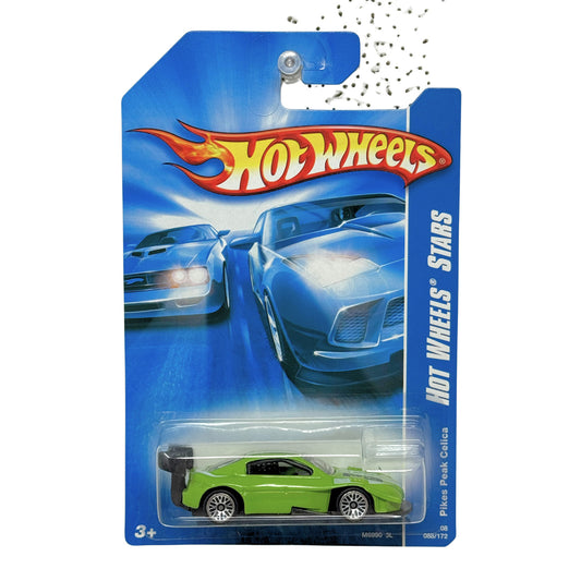 Hot Wheels Stars Pikes Peak Celica 1:64 Diecast Green