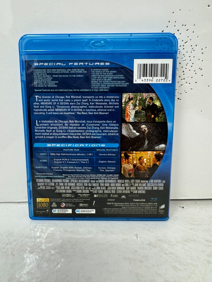 Memoirs of a Geisha (Blu-ray) Ziyi Zhang Drama Good Condition!!!