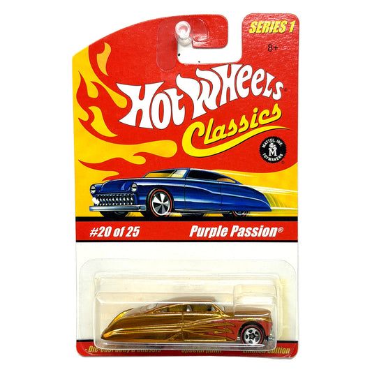 Hot Wheels Classics Series 1 Purple Passion 1:64 Diecast Gold