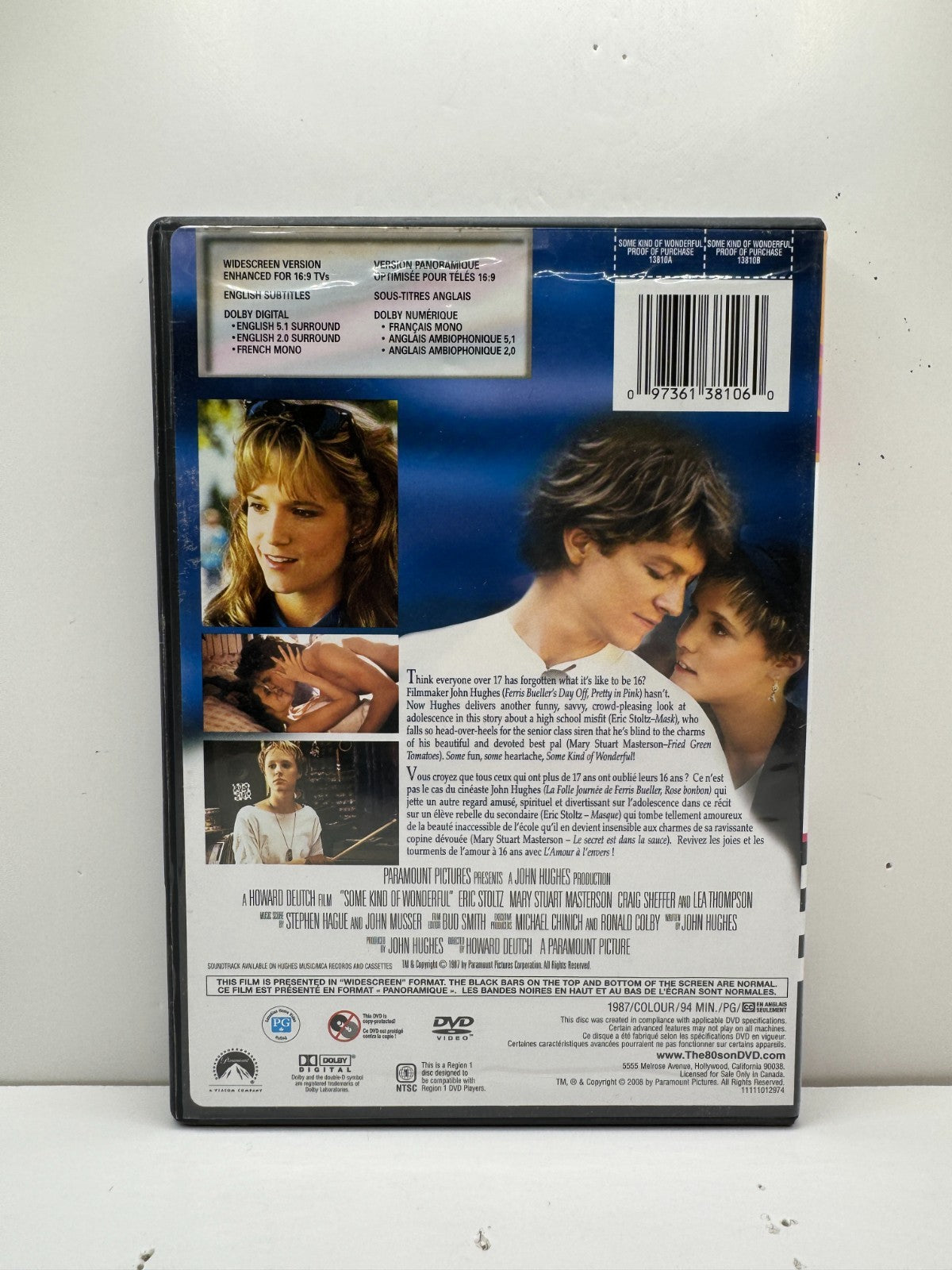 Some Kind of Wonderful (DVD) Eric Stoltz Romance