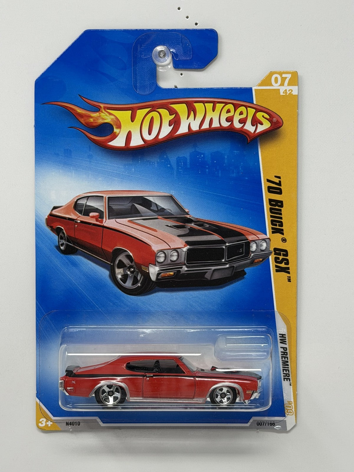 Hot Wheels HW Premiere 1970 Buick GSX 1:64 Diecast Red
